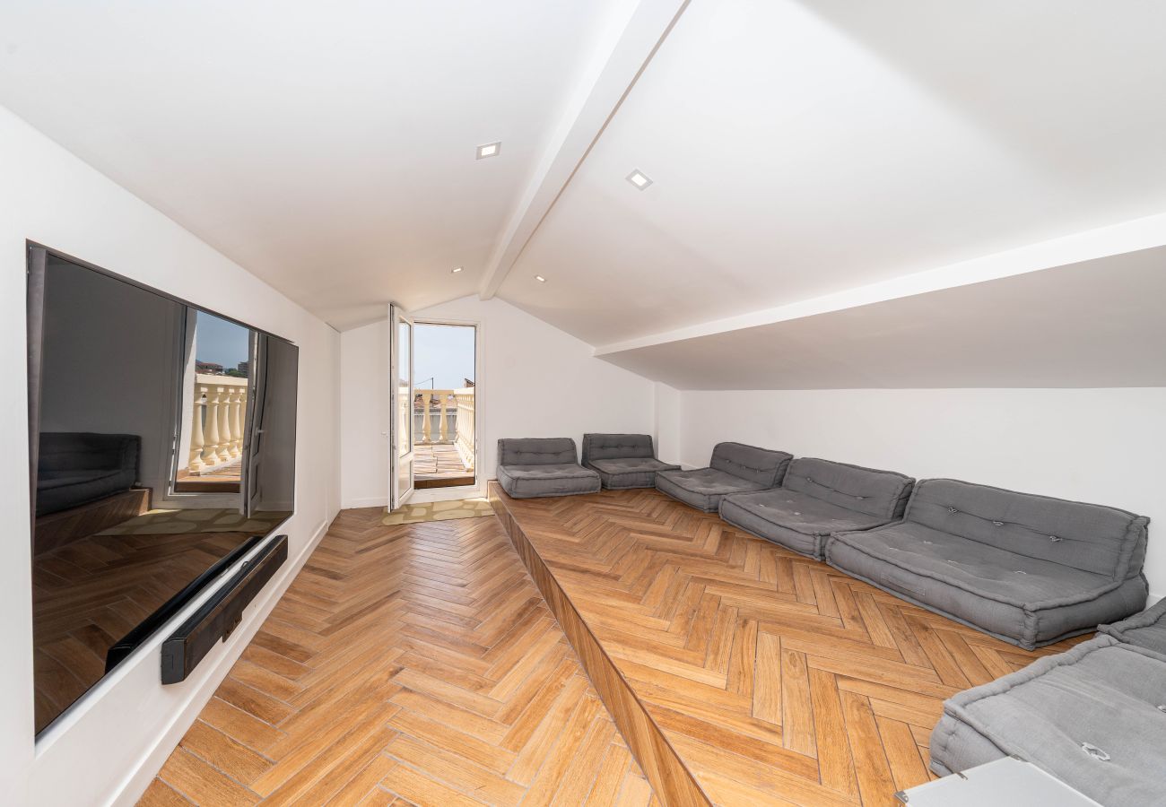 Villa in Cannes - Renovated 5 bedroom villa 1km from la croisette