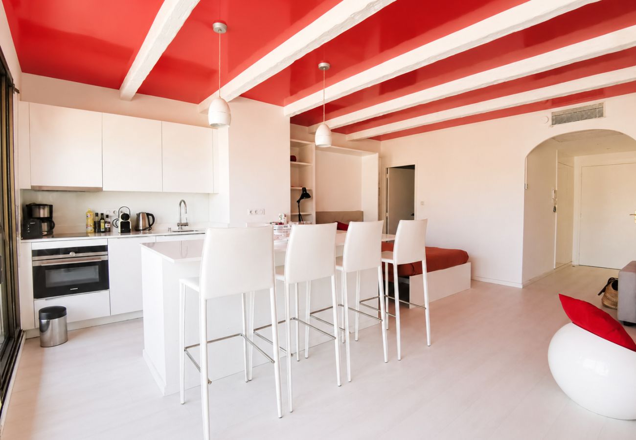 Studio in Cannes - Magnificent studio apartment in Le Gray d'Albion - 50 metres from La Croisette