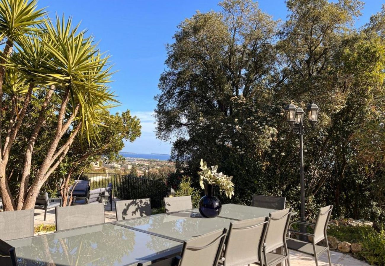 Villa in Mandelieu-la-Napoule - Superb 11-bedroom villa with private pool and sea view - Mandelieu