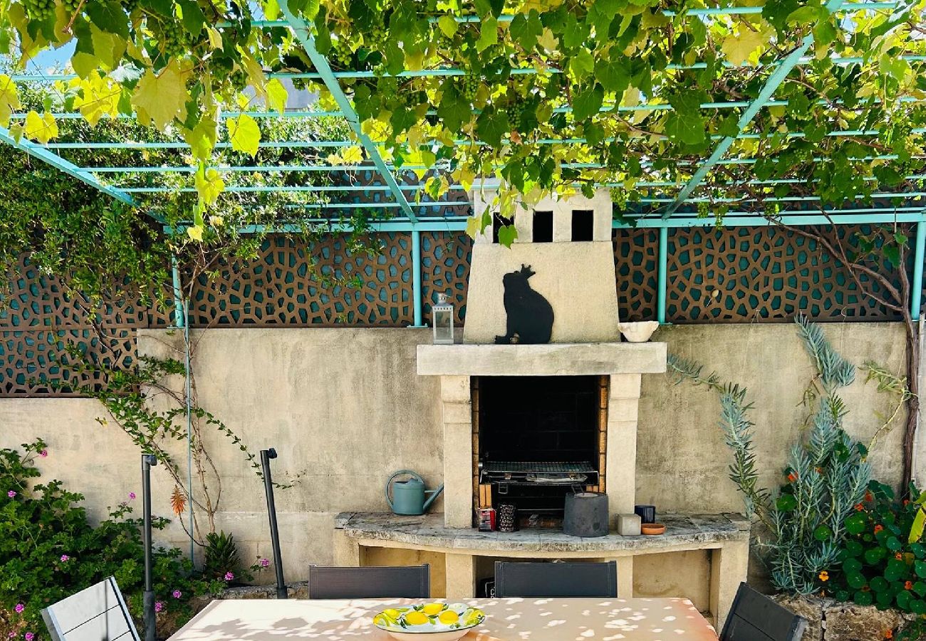 Maison à Vallauris - Villa 4 chambres vue mer et piscine privée 
