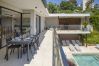 Villa à Le Cannet - Villa californienne 4 chambres avec piscine privée - 1km de Cannes
