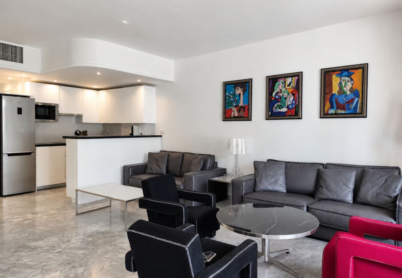Appartement à Cannes - Appartement 3 chambre vue mer sur la Croisette