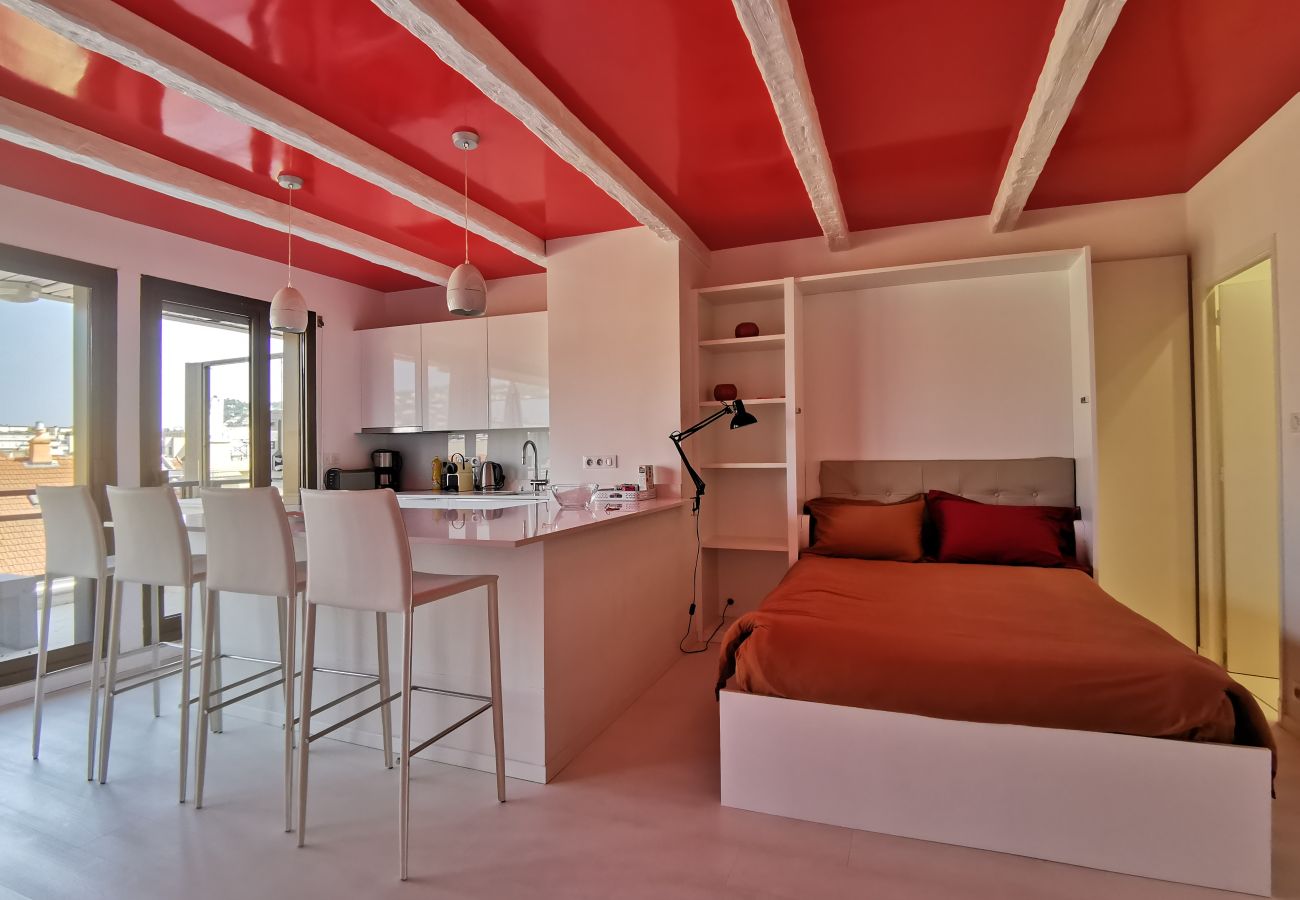 Studio à Cannes - Magnifique studio au gray d'Albion - 50m de la croisette