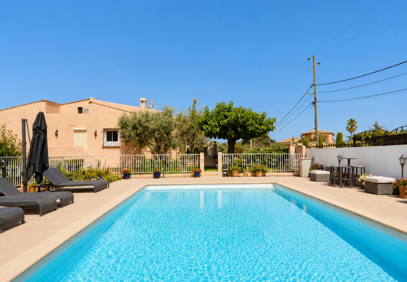 Villa à Mandelieu-la-Napoule - Luxueuse villa 8 ch climatisées avec piscine privée sur les hauteurs