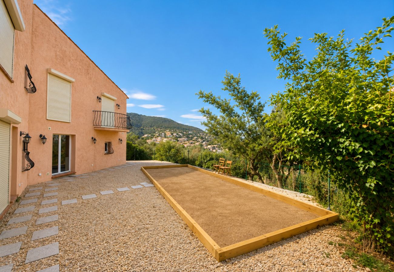 Villa à Mandelieu-la-Napoule - Luxueuse villa 8 ch climatisées avec piscine privée sur les hauteurs